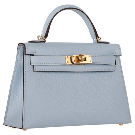 hermes mini kelly blue brume|hermes mini kelly blue.